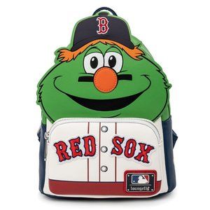Loungefly MLB Boston Red Sox Wally The Green Monster Cosplay Mini Backpack New